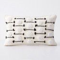 Home stay home decoration Ethnic style cushion headboard ins Moroccan lace tassel tufted pillow pillowcase 