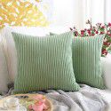 Corduroy pillowcase Amazon home nylon polyester plush strip cushion simple modern cushion cover directly supplied by the manufacturer 