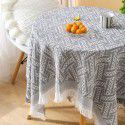 Napkins, tablecloths, small squares, thick rectangular table mats, bedside table covers, round tables, cream tea tables, cross-border 