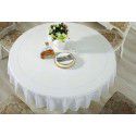 Factory direct sale diameter 210230cm big round tablecloth European style gilded PVC round table cloth water and oil proof tablecloth 