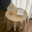 Ins Wind Khaki Knitted Table Cloth, Sofa Cover, Blanket, Sofa Cover, TV Cabinet Cover, Picnic Cloth, French Cover 