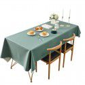 Spot Nordic ins style solid leather tablecloth, light luxury, high-grade, waterproof, oil proof, wash free tablecloth, tea table mat 