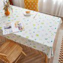 Rural farm PVC tablecloth waterproof oil proof wash free ins net red tabletop tablecloth tea table mat rectangle 