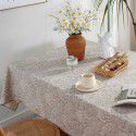 American pastoral floret polyester waterproof oil proof printed tablecloth, table cloth, table cloth, table cloth, one piece of towel 