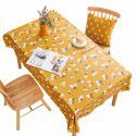 Rural farm PVC tablecloth waterproof oil proof wash free ins net red tabletop tablecloth tea table mat rectangle 