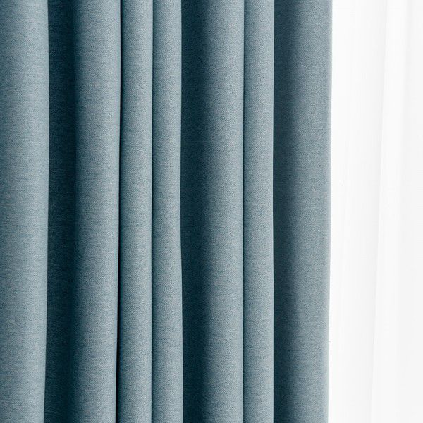 Living room curtain finished products, high precision sound insulation, 100 light proof master bedroom