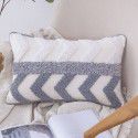 Home stay home decoration Ethnic style cushion headboard ins Moroccan lace tassel tufted pillow pillowcase 