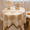 Nordic ins style table cloth, student dormitory, desk cloth, living room, table mat, tea table cloth, small and fresh 