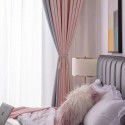 High precision curtain shading bedroom sunshade sunscreen heat insulation shading new product 2022 French window window 