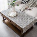 Now simple INS tea table cloth table cloth cotton linen living room TV cabinet cover cloth multi-purpose cover pocket design 