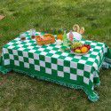 Ins ethnic bohemian outdoor tablecloth multi-functional tea table picnic mat small red book tent camping tablecloth 