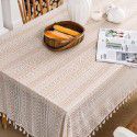 French ins style white lace tablecloth tea table mat rectangular table dessert tablecloth 