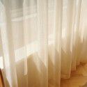 French luxury gilded gauze curtains High sense 2022 new window screens Living room Bedroom ins Pearlescent Dream