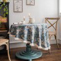 Yimanqiyun American tablecloth jacquard sunflower tablecloth round thick tablecloth directly supplied by the factory 