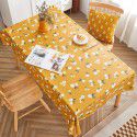 Rural farm PVC tablecloth waterproof oil proof wash free ins net red tabletop tablecloth tea table mat rectangle 