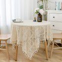 Lace beige lace tablecloth rectangular tea table hollowed out European cover tablecloth net red photo table decorative cloth 