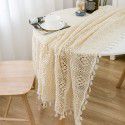 Lace beige lace tablecloth rectangular tea table hollowed out European cover tablecloth net red photo table decorative cloth 