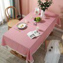 Cloth Dad Table Cloth Pastoral Cotton Linen Daisy Printing Rectangular Table Cloth Tea Table Cover Cloth Tassel Table Cloth Factory 