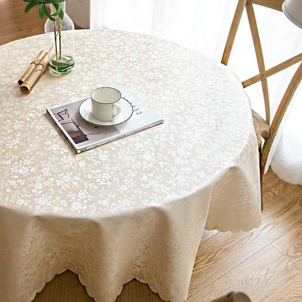 European style waterproof, oil proof, hot proof and wash free tablecloth 