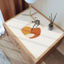 Ins wind bedside table mat waterproof, anti scalding, anti slip table mat universal cloth towel bedroom dust cover mat small and fresh 