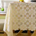 White tea table table cloth Lace table cloth Rectangular table cloth European style small fresh table cloth household cover cloth factory 