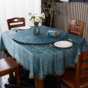 Wholesale Chinese oval tablecloth folding table multi-functional retractable tablecloth cloth table table tablecloth household color 