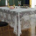 Lace tablecloth European style retro tea table rectangular household white hollowed out dressing table cloth cover cloth 