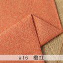 Cotton and linen tablecloth plain color thickened linen sofa fabric color coarse linen fabric old coarse canvas DIY manufacturer 