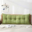 Cotton and linen headboard large cushion soft bag removable washable large backrest bed pillow tatami backrest sofa long pillow 