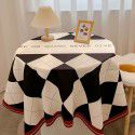 Nordic ins style table cloth, student dormitory, desk cloth, living room, table mat, tea table cloth, small and fresh 