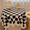 Nordic ins style table cloth, student dormitory, desk cloth, living room, table mat, tea table cloth, small and fresh 