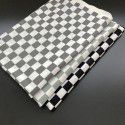 Ins net red black and white checkerboard color contrast tablecloth desk table furniture cafe home stay soft background cloth 