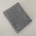 Ins net red black and white checkerboard color contrast tablecloth desk table furniture cafe home stay soft background cloth 