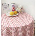 Korean vintage ins simple plaid tablecloth student desk cloth picnic cloth girl heart background cloth photo props 