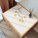 Ins wind bedside table mat waterproof, anti scalding, anti slip table mat universal cloth towel bedroom dust cover mat small and fresh 