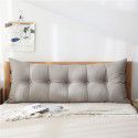 Cotton and linen headboard large cushion soft bag removable washable large backrest bed pillow tatami backrest sofa long pillow 