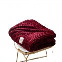 Coral velvet blanket towel blanket air conditioning blanket sofa blanket office nap blanket flannel foreign trade gifts 