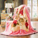 New thickened raschel blanket manufacturer cover blanket winter super soft double-layer wedding blanket Farai velvet group purchase wholesale 