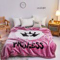 Factory blanket Raschel blanket thickened double-layer warm blanket super soft double-sided blanket gift wholesale 