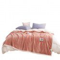 Pure color milk fluff blanket sofa cover blanket nap blanket gift blanket with exquisite gift box 