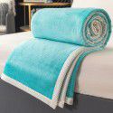 Network Red Hot Double Sided Thickened Milk Felt Blanket Flange Felt Quilt Winter Sheet Blanket Midday Sleeping Blanket 