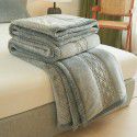 Farai velvet milk velvet composite blanket Double layer blanket Three layer blanket Single double thickened blanket Cotton blanket 