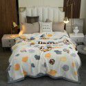 Factory blanket Raschel blanket thickened double-layer warm blanket super soft double-sided blanket gift wholesale 