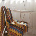 Bohemian knitting blanket office nap blanket home stay small blanket sofa cover blanket casual blanket bed towel 