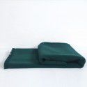 Luxury dark green sofa blanket bed towel bed blanket light green model room blanket thousand bird grid knitting bed blanket 