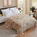 Factory price Wholesale flannel blanket coral wool bed sheet yoga cover blanket flannel gift air conditioning blanket 