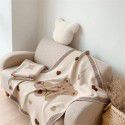 INS Explosion Nordic Creative Children's Bear Blanket Knitted Blanket Home for Newborn Baby 