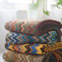 Bohemian knitting blanket office nap blanket home stay small blanket sofa cover blanket casual blanket bed towel 