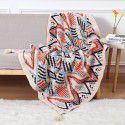 Bohemian blanket Knitted sofa blanket Cover blanket Office lunch break nap Air conditioning blanket Woolen blanket Small blanket wholesale 