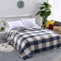 Factory price Wholesale flannel blanket coral wool bed sheet yoga cover blanket flannel gift air conditioning blanket 